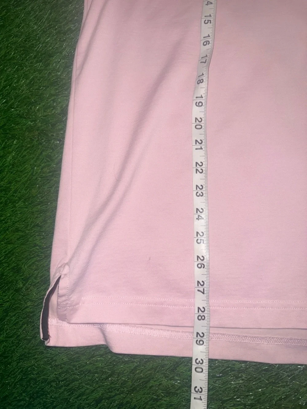 Travis Mathew Light Pink Polo with Black Striped Polo Set Size Large